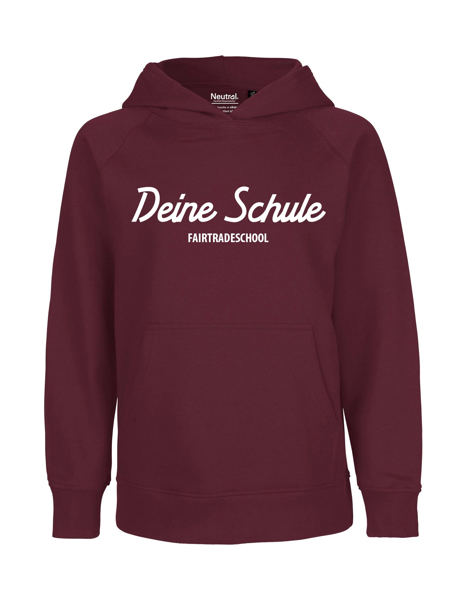 Kids' Hoodie - bedruckt mit Schullogo