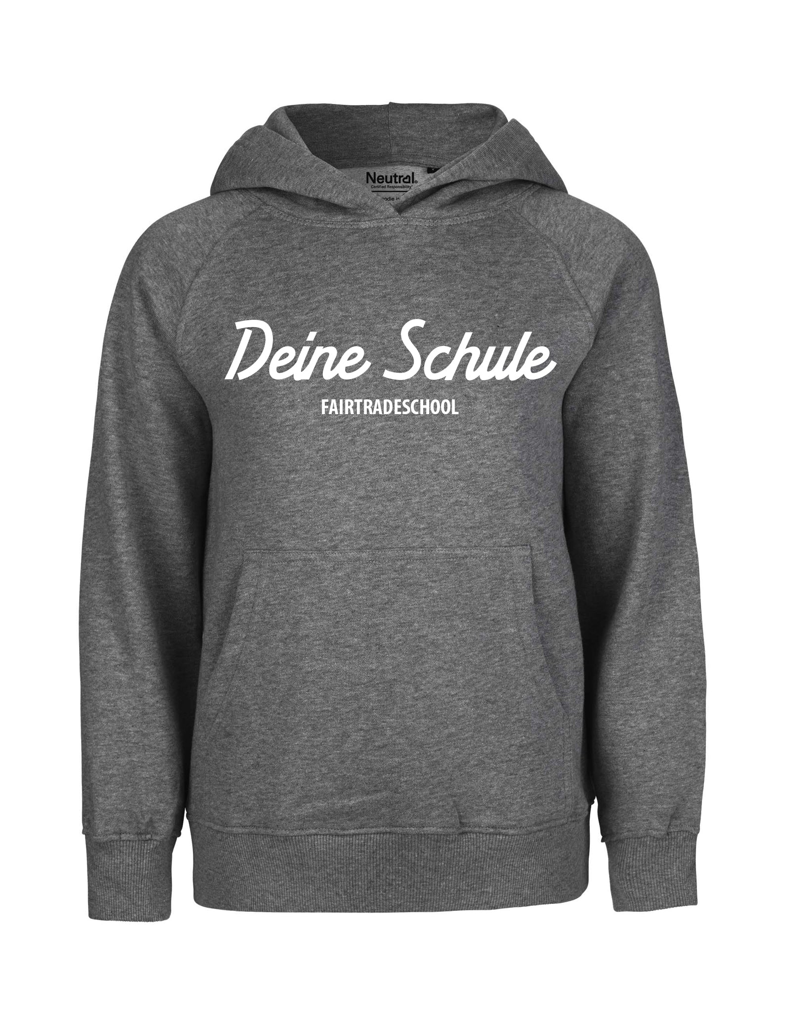 Kids' Hoodie - bedruckt mit Schullogo