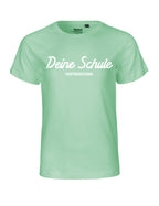 Kids' Short Sleeve T-Shirt - bedruckt mit Schullogo