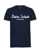Men's Fit T-Shirt - bedruckt mit Schullogo