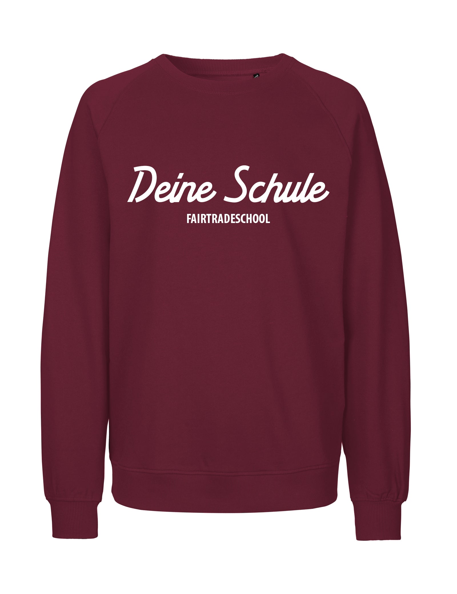 Unisex Sweatshirt - bedruckt mit Schullogo