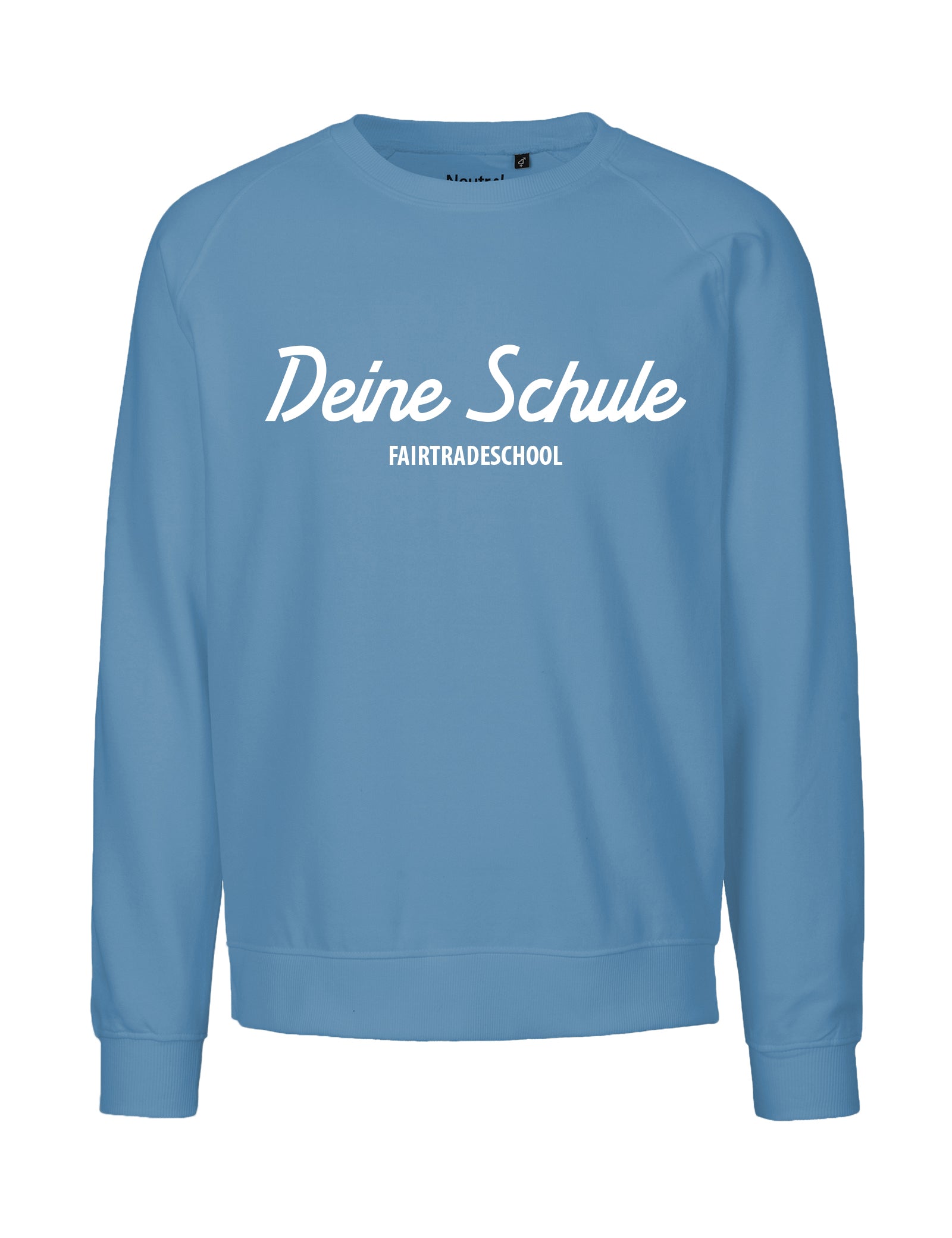 Unisex Sweatshirt - bedruckt mit Schullogo