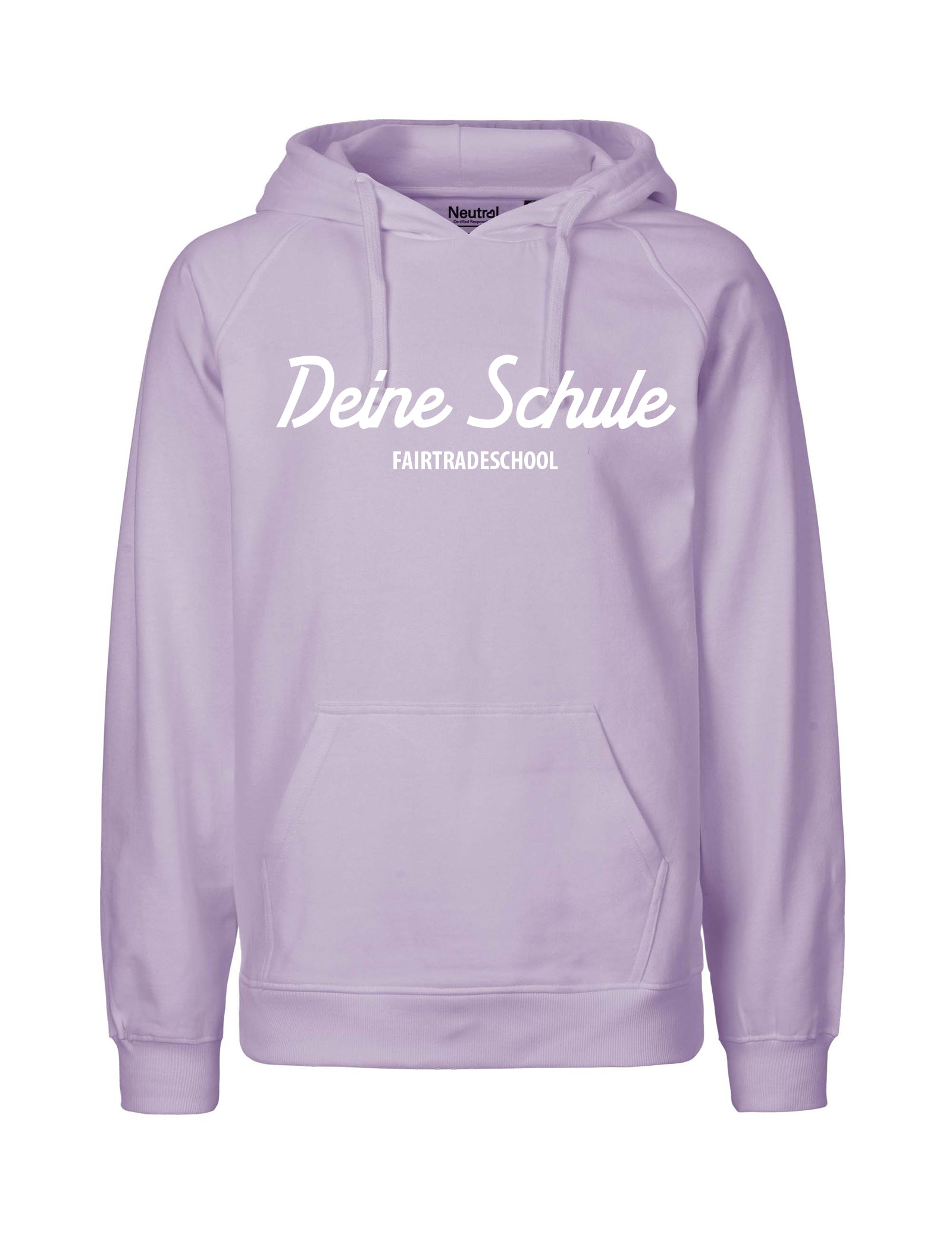 Men's Hoodie - bedruckt mit Schullogo